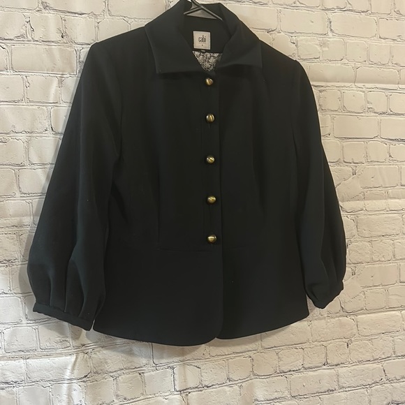 Cabi 3027 Abbott Brass Button Jacket Blazer SZ 4 - Picture 1 of 11